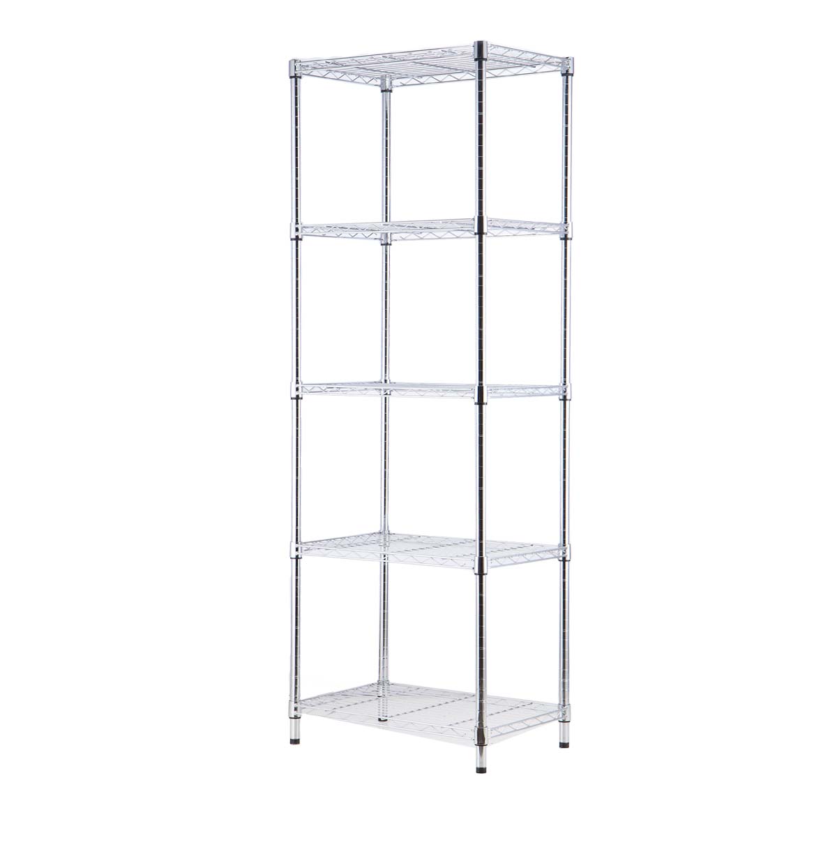 5-shelf wire storage rack manufacture