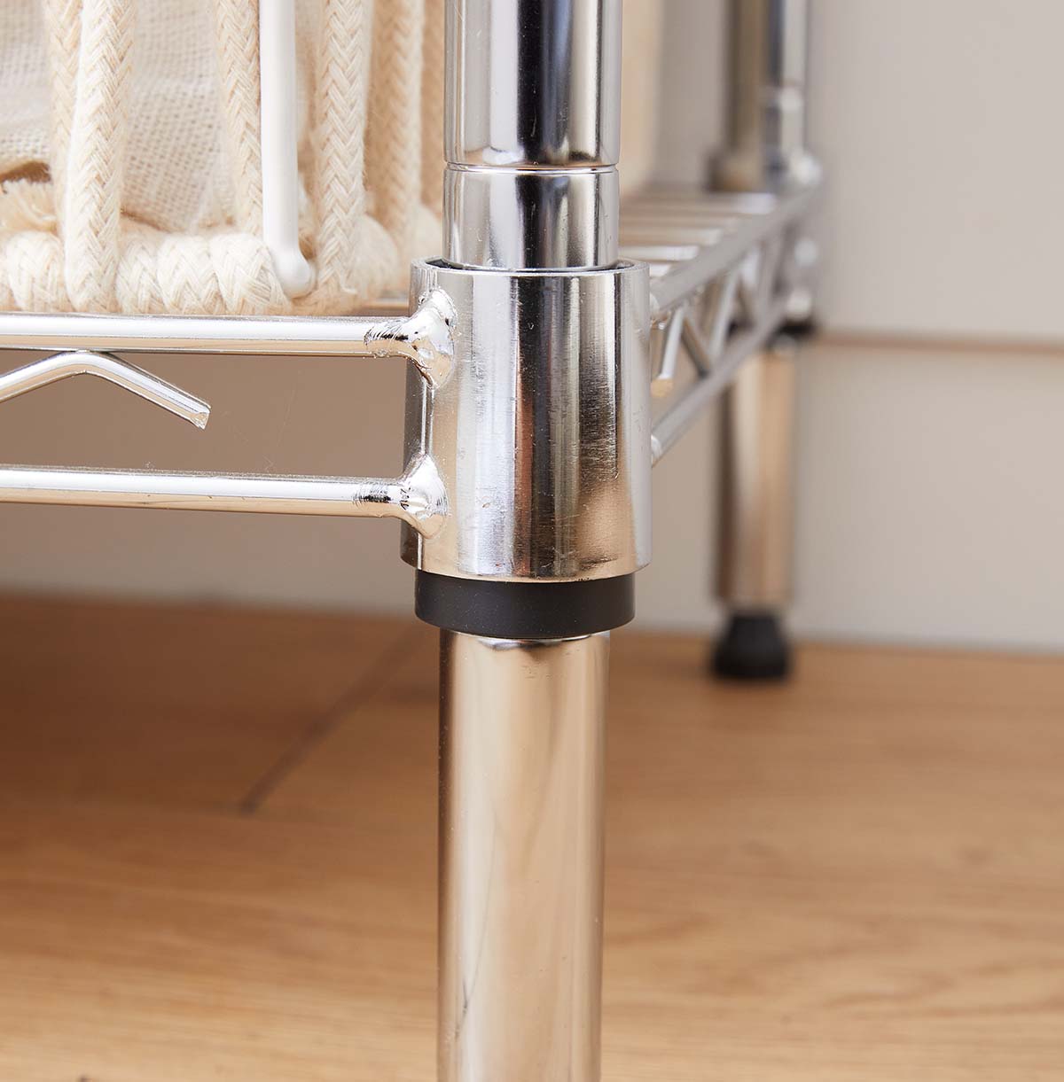 5 shelf wire storage rack Solution