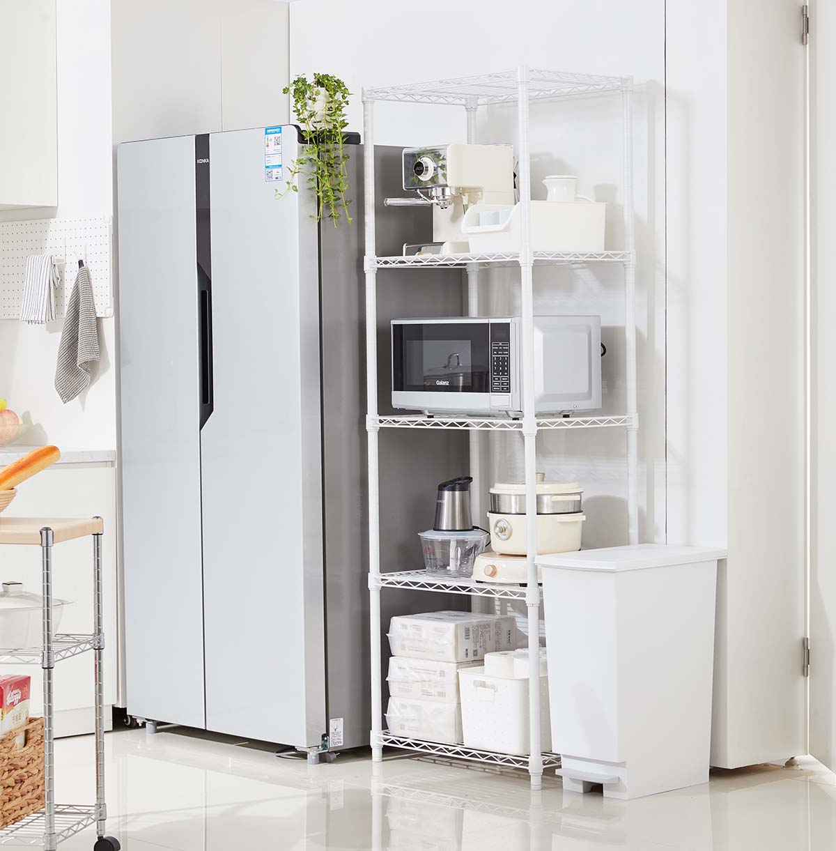 cabinet organizer and storage shelves Solution