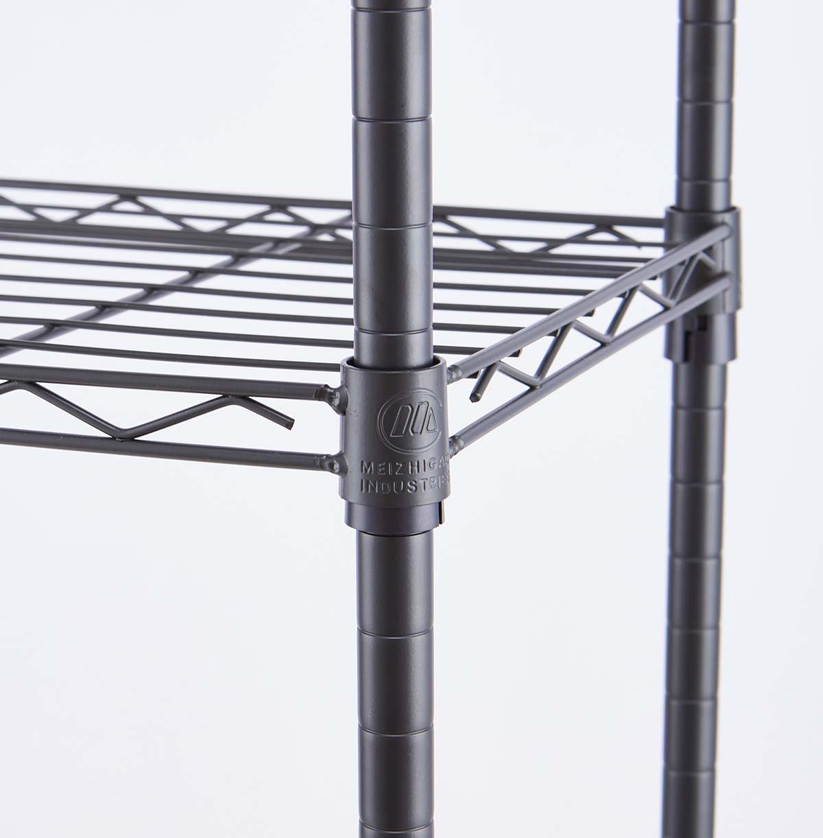 for living 4-tier chrome wire shelf