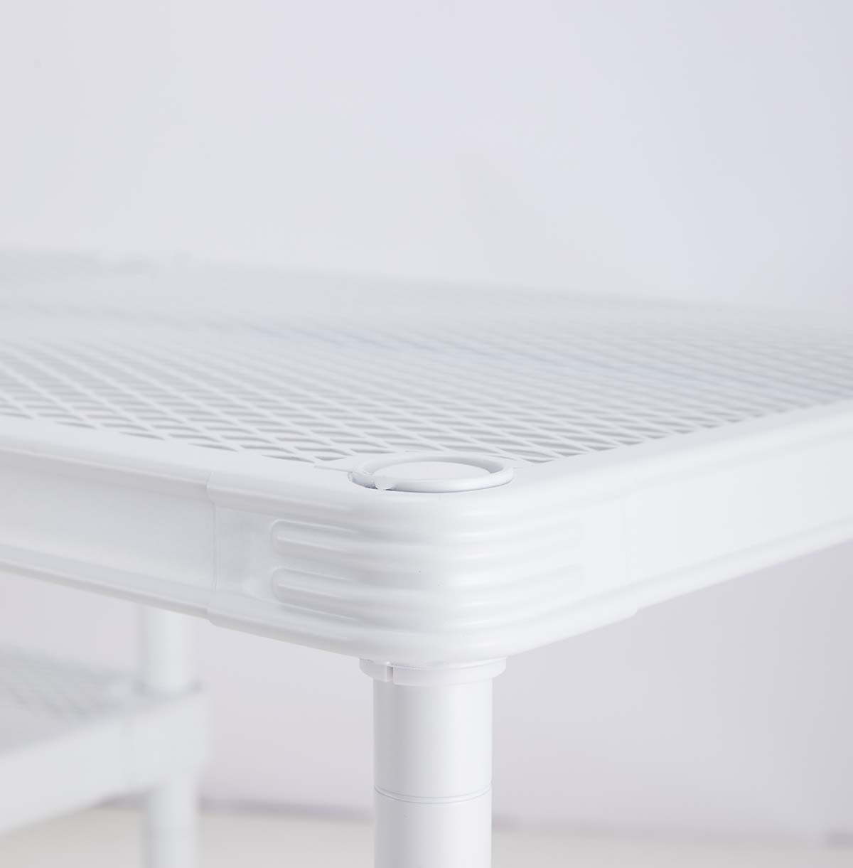 2 tier steel wire shelf price