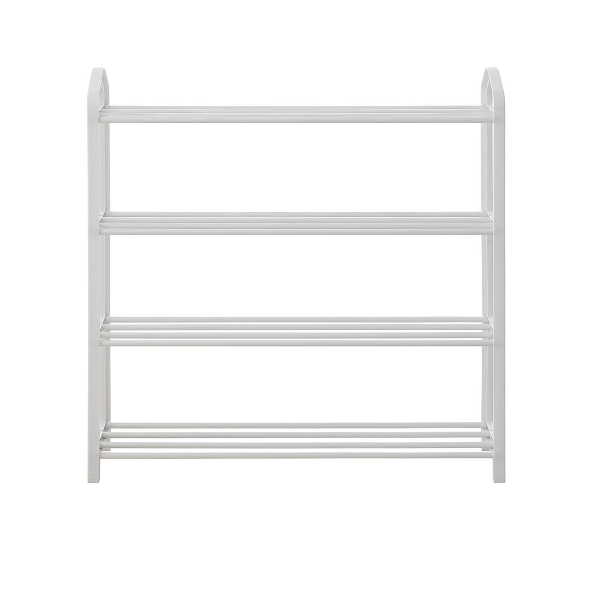 storage shelving unit white