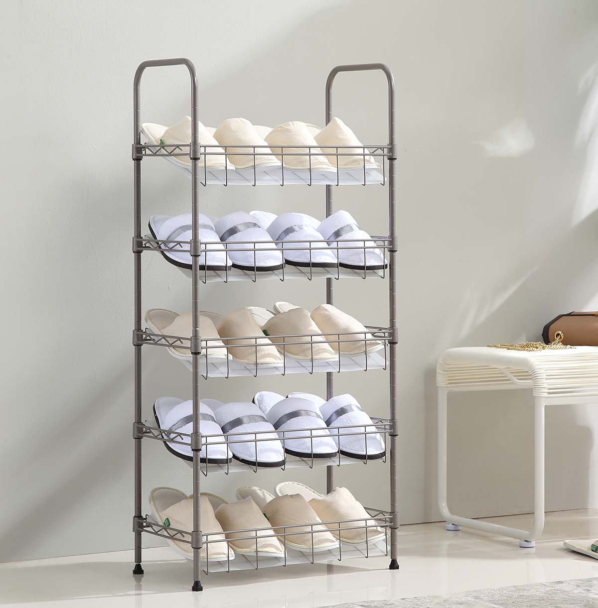 5-Tier Wire Shoes Rack