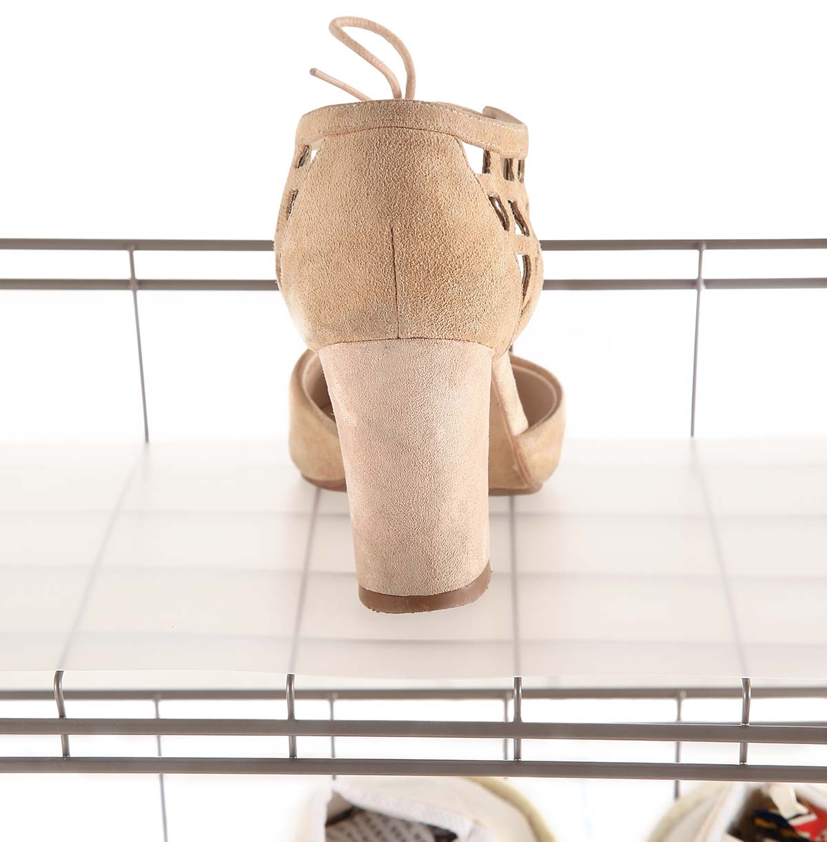 4 tier steel wire shelf supplier