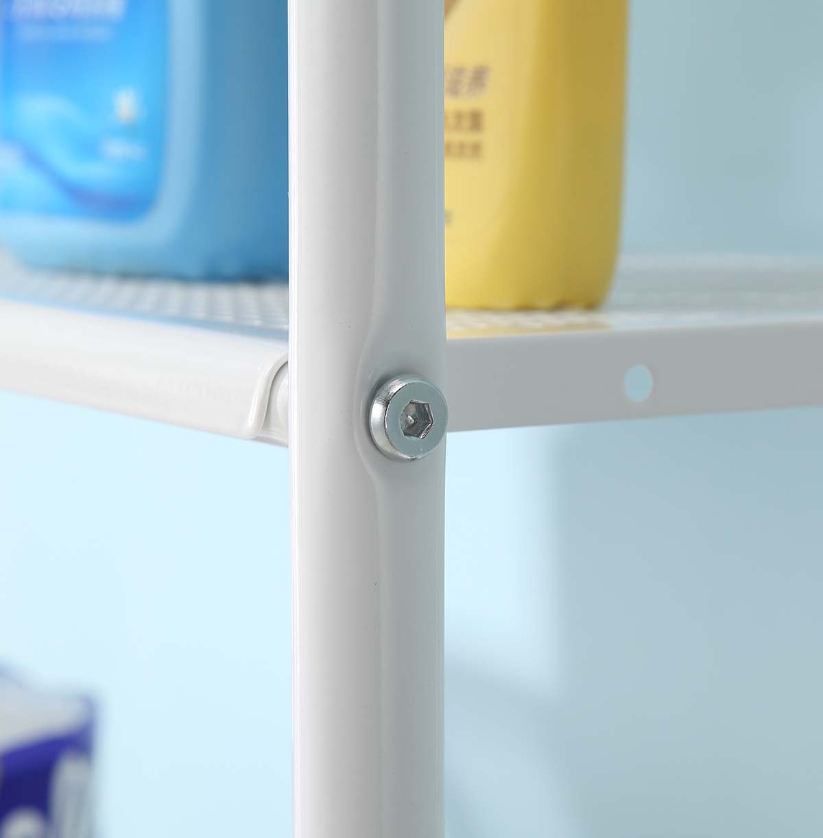 Washing Machine Storage Rack Utility Metal Shelf