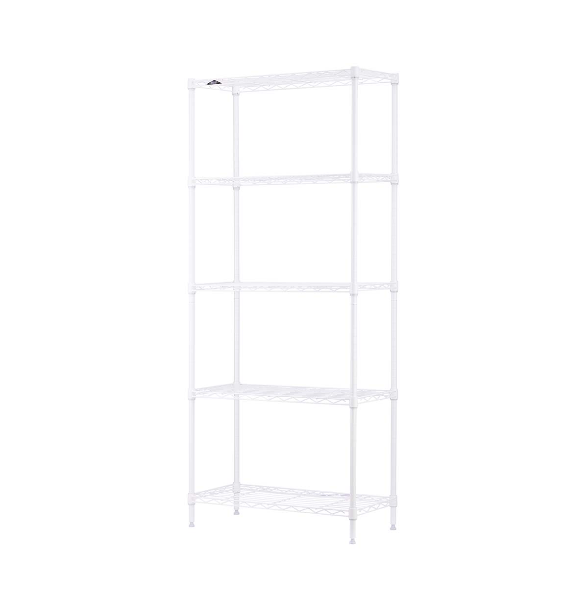 5 shelf wire storage rack Factory