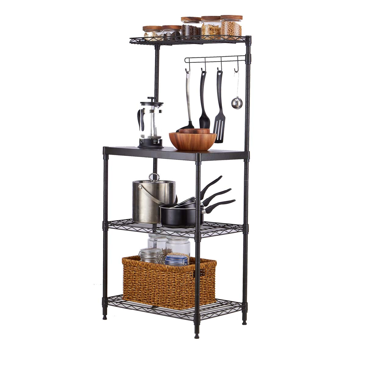 wire closet shelf height