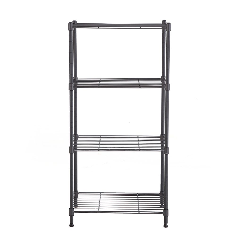 MZG Steel Storage Shelving 4-Tier Narrow, Grey